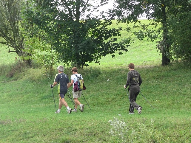  Marcha nórdica en grupo 